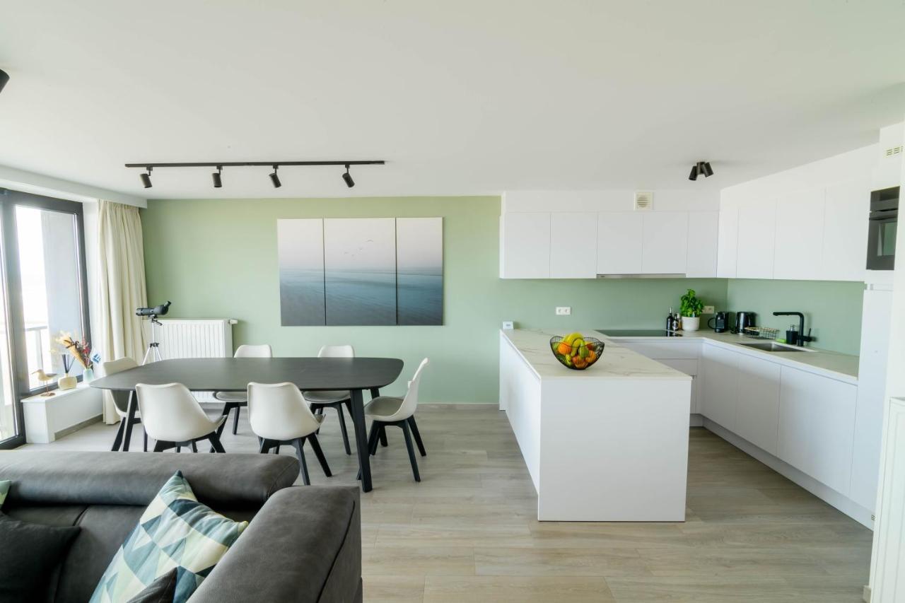 Premium Holidays - New Modern Apartment Oostkant With Seaview At Westende Middelkerke Exterior foto